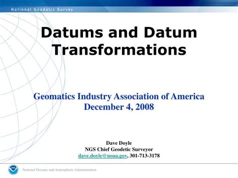 Ppt Datums And Datum Transformations Powerpoint Presentation Free