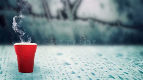 Hot Coffee Cup Evaporating Smoke Stock Video Video Of Liquid Artwork