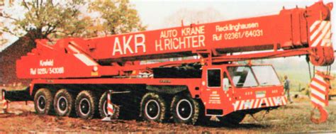 Kranbild Akr Richter Liebherr Lt Autokran Portal Autokran