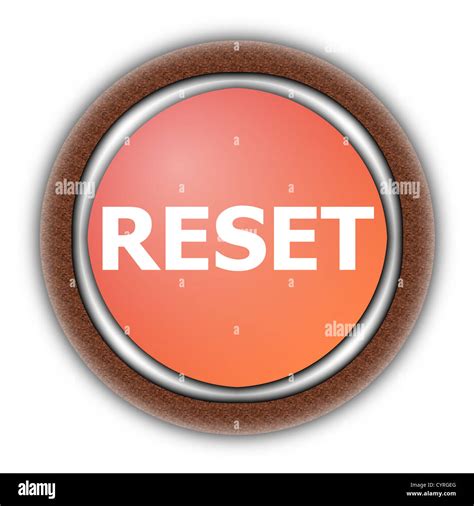 Reset Button Hi Res Stock Photography And Images Alamy