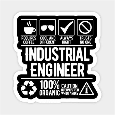 Industrial Engineer Job White By Graficode