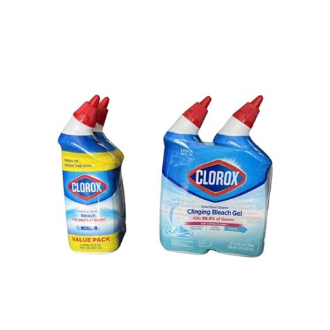 Clorox Toilet Bowl Cleaner With Bleach Rain Clean Ocean Mist 709ml X 2btl Shopee Malaysia