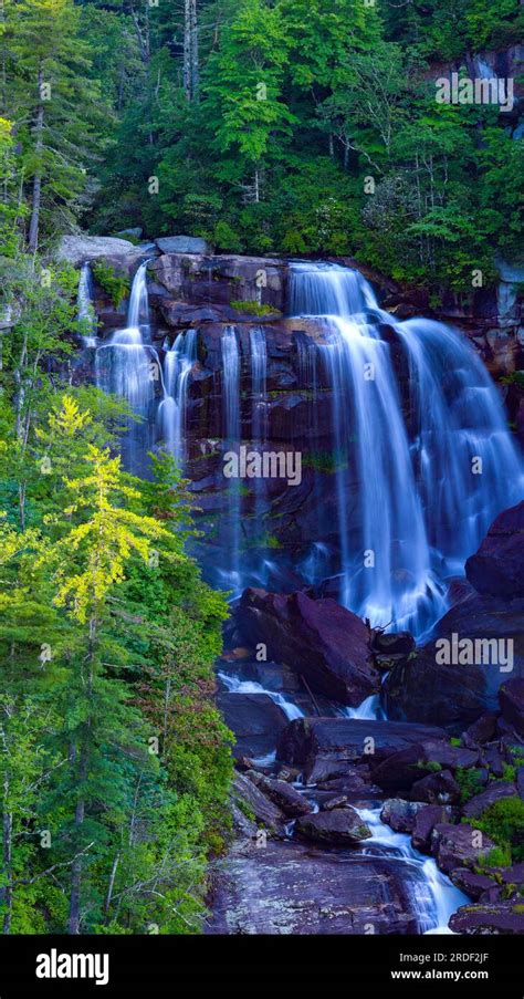 Upper Whitewater Falls, North Carolina Stock Photo - Alamy