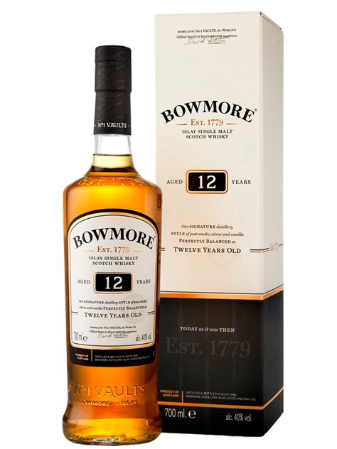 Bowmore 12 Year Old Islay Single Malt Scotch Whisky 70cl House Of Malt