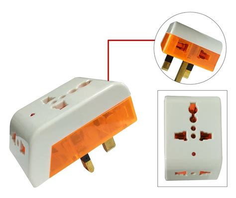 Universal 3 Pin Travel Plug/Adapter (end 2/1/2019 11:15 AM)