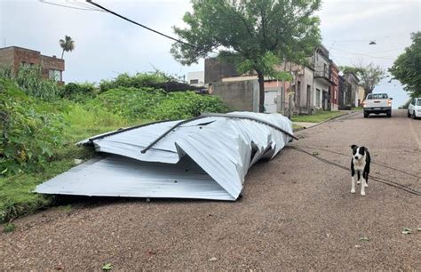 Temporal En Salto Caus Destrozos Volaron Techos Y Cayeron Rboles Y