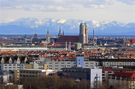 Munich skyline with Alps | Skyline, Germany travel, Munich germany