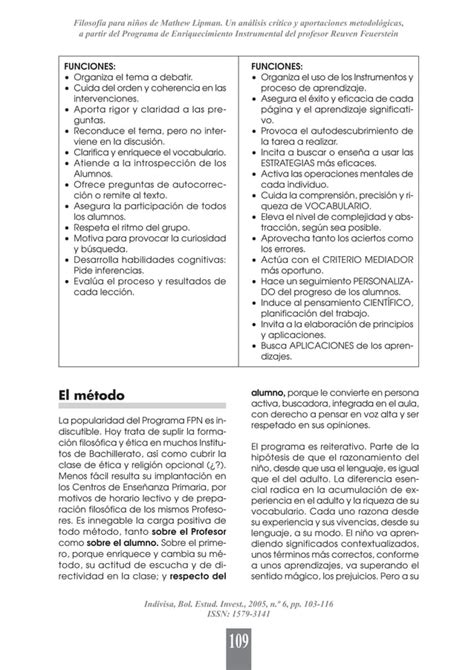 Filosofía para niños de Mathew Lipman pdf