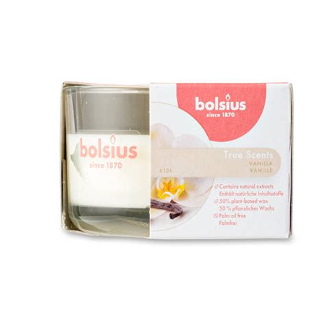 Bolsius Geurkaars True Scents Vanille 8 Cm Blokker