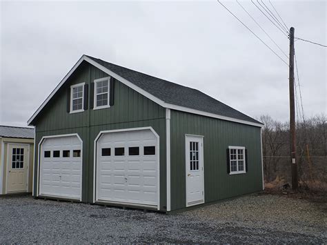 2 Story 2 Car Garages The Barn Raiser