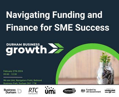 Rtc North Navigating Funding And Finance For Sme Success