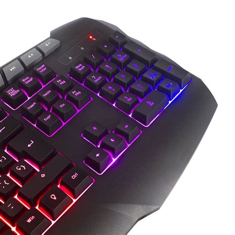 Teclado Gamer Halion Katana Ha K Led Rainbow Halion