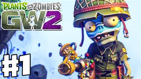 Plants Vs Zombies Garden Warfare Team Vanquish Gameplay