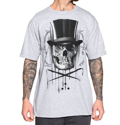 Sullen Art Collective Clothing Diamond And Stones Top Hat And Skull