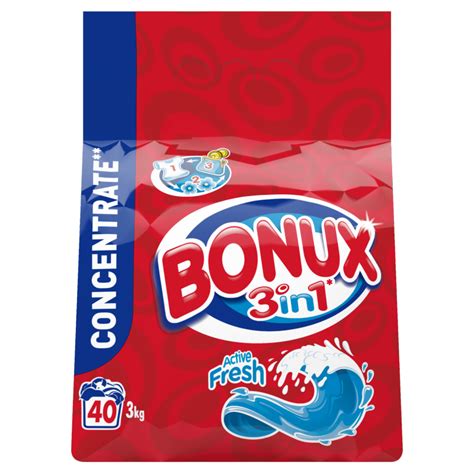 Bonux Active Fresh Washing Powder 3 Kg 40 WL Online Shop Internet