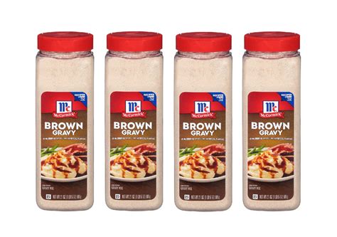 Mccormick Brown Gravy Mix 21 Oz 4pk