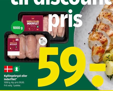 Kyllingebryst Eller Inderfilet Tilbud Hos Coop