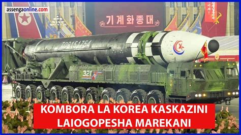 KOREA KASKAZINI IMERUSHA KOMBORA LA MASAFA MAREFU KUELEKEA BAHARI YA