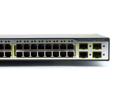 WS C3750 48PS E Switch Cisco Catalyst 3750 PoE Network Devices