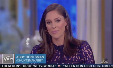 Abby Huntsman Leaving The View