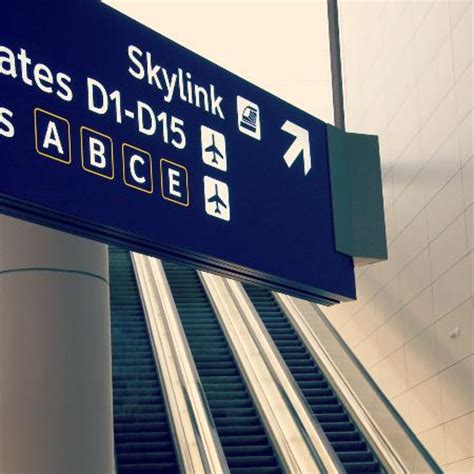 Dfw Terminal Map Skylink