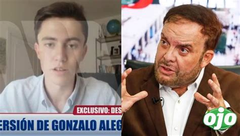 Gonzalo Alegría Su Hijo Ratifica Acusación Contra Candidato A La