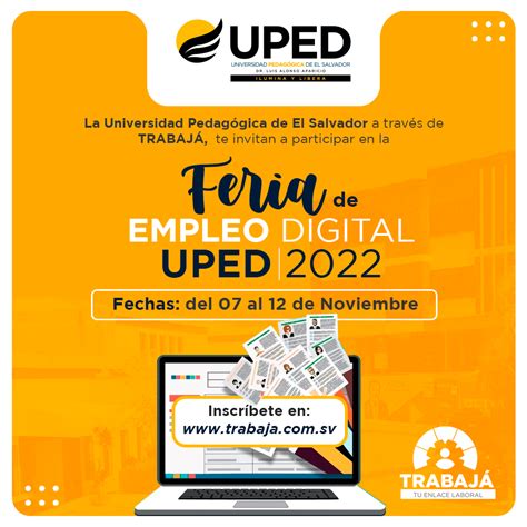 Feria De Empleo Digital Universidad Pedag Gica De El Salvador