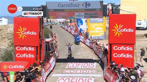 Video Highlights Tappa Vuelta A Espa A Spaziociclismo