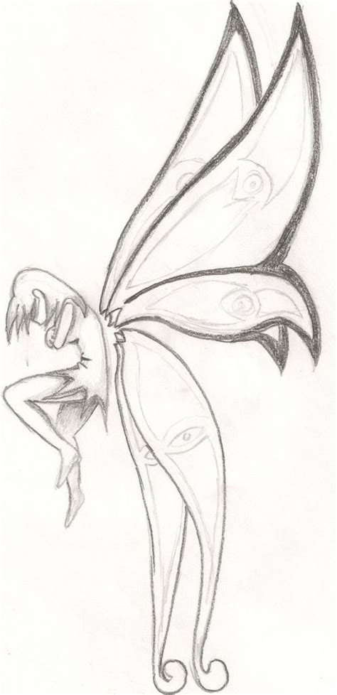 Easy Fairy Drawings Drawing Pencil Fairy Drawings Disney Art