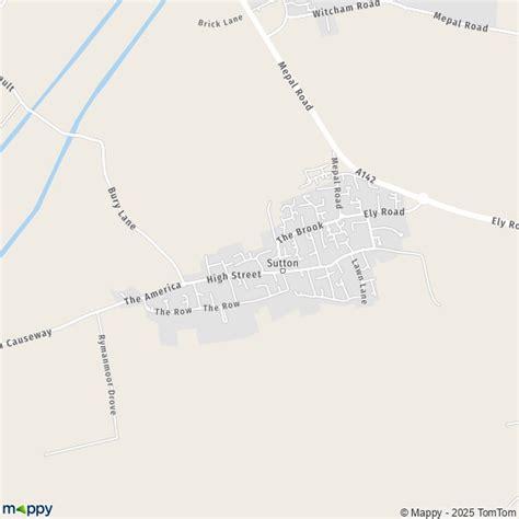 map sutton map  sutton cb   practical information