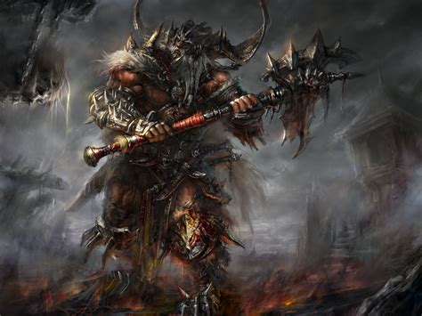 Black Character Holding Sword Digital Wallpaper Diablo Diablo Iii Fantasy Art Digital Art Hd