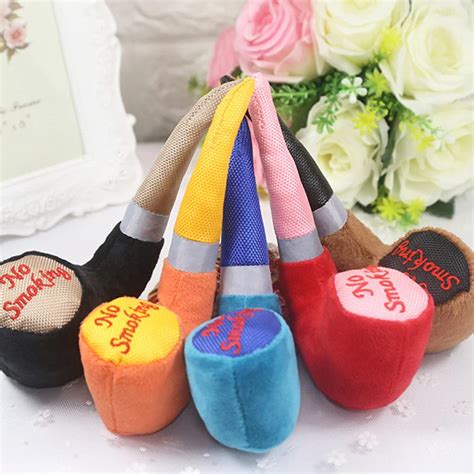 Funny Dog Toys Pet Puppy Plush Chew Sound Squeaker Toy Novelty Pipe