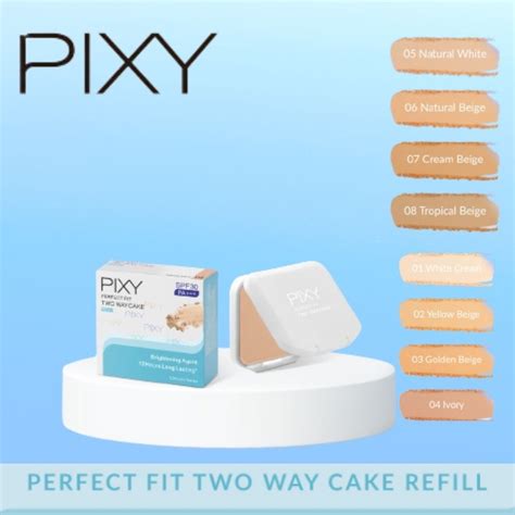 PIXY UV Whitening Two Way Cake Perfect Fit Refill SPF30 Indonesia