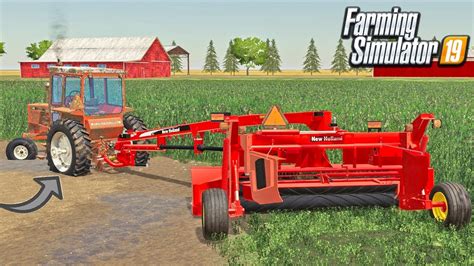 STUCK IN THE MUD CUTTING EAR HIGH ALFALFA ROLEPLAY FARMING SIMULATOR