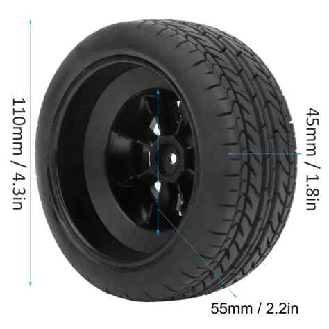 Rc Truck Tire Rc Tire Tyre Rc Tyre Nonslip Ecofriendly For Vkar Hpi