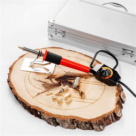 35 Tips (2nd Gen) Wood Burning Kit with Adjustable Temperature Switch ...