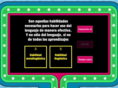 Habilidades Metaling Sticas Gameshow Quiz