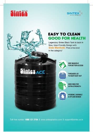 Sintex Ace Water Tank At Rs Litre Sintex Storage Tank