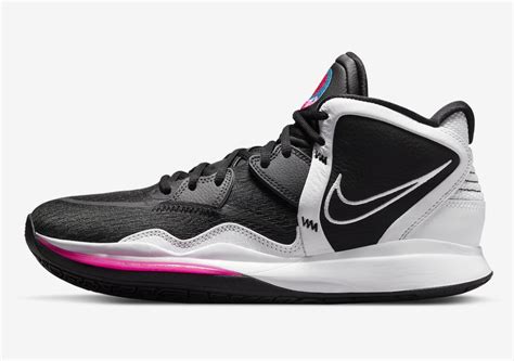 Nike Kyrie 8 White Black Pink Blue DC9134-003 Release Date - SBD