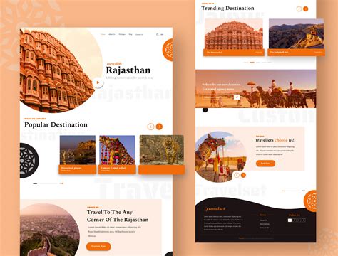 Travelset App Website Ui On Behance