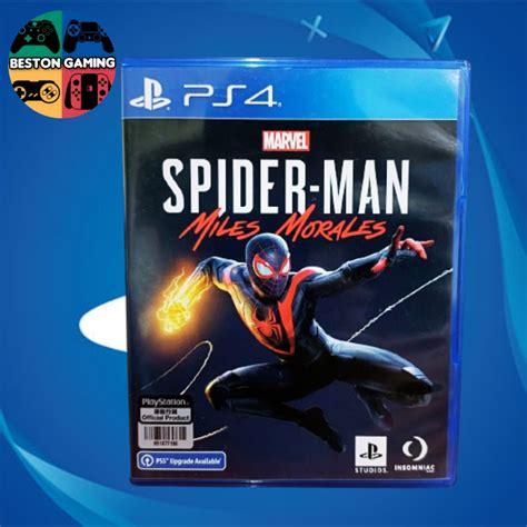 Ps4 แผ่น Ps4 Marvels Spider Man Miles Morales มือสอง Shopee Thailand