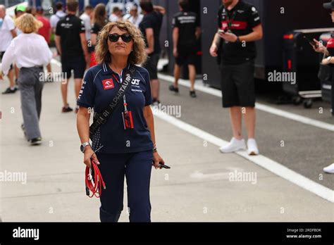 Fabiana Valenti ITA Scuderia AlphaTauri Press Team On Paddock Friday