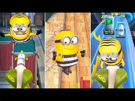 Minion Rush Despicable Ops Prisoner Minion Avoid Collecting Bananas