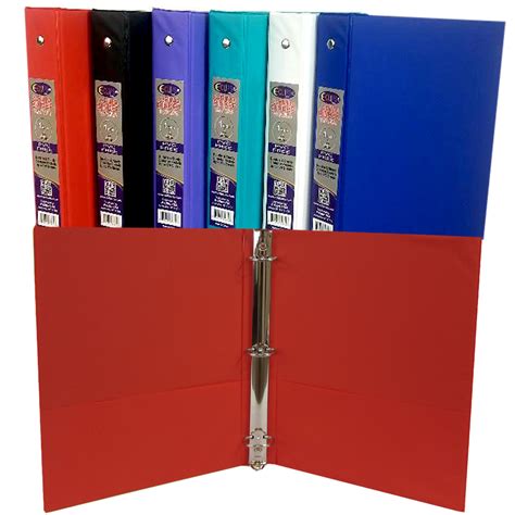 Wholesale Hard Cover Binders Assorted Colors 1 DollarDays