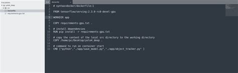 Docker Dockerizing Python Project Dockerfile Creation Stack Overflow