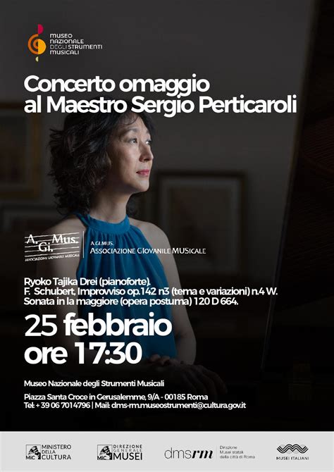 Concerto Omaggio Al Maestro Sergio Perticaroli Ministero Della Cultura