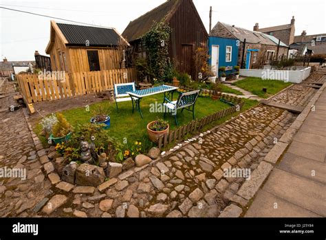 Fishing village in Scotland Stock Photo - Alamy