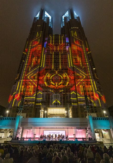 Worlds Largest Projection Mapping Display Lights Up Tokyo