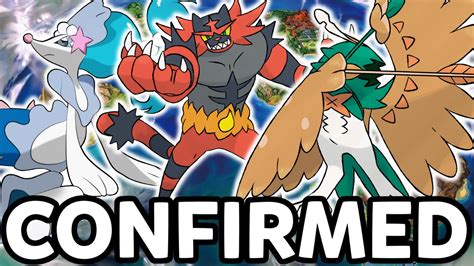 Starter Final Evolutions Confirmed New Trailer Breakdown Pokemon Sun And Moon Youtube