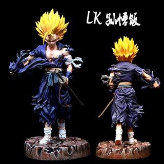 Anime Dragon Ball Z Amurai Series Super Saiyan Goku Rose Vegeta Gohan